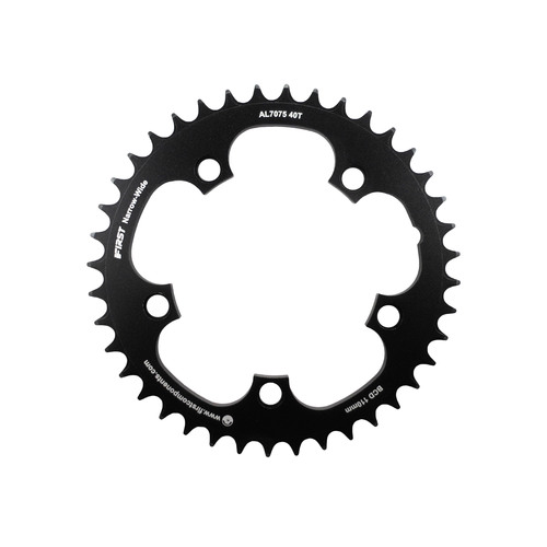 Chainring Single CX 110BCD x 40T 7075 T6 CNC Wide Narrow 1 x 9 - 12 Speed First