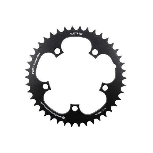 Chainring Single CX 110BCD x 42T 7075 T6 CNC Wide Narrow 1 x 9 - 12 Speed First