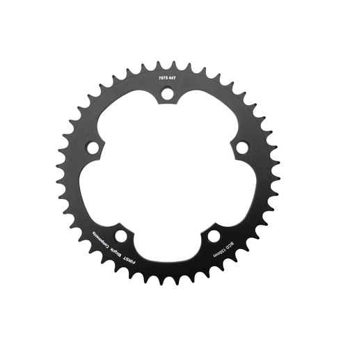 Chainring Track Single Fixie 7075 T6 130BCD x 1/8 x 44T First R-RT1