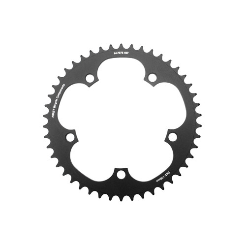Chainring Track Single Fixie 7075 T6 130BCD x 1/8 x 46T First R-RT1