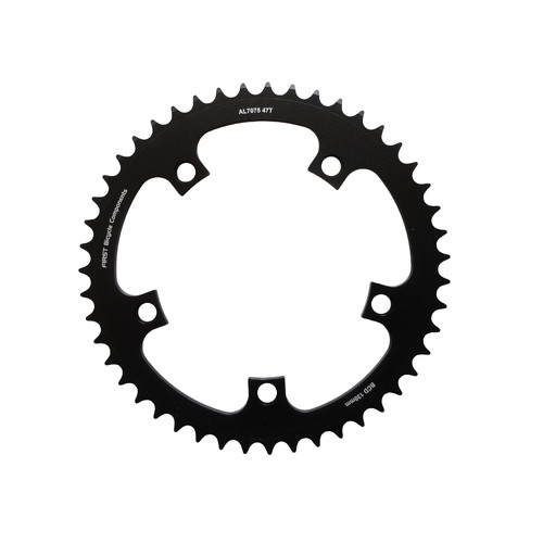 Chainring Track Single Fixie 7075 T6 130BCD x 1/8 x 47T First R-RT1