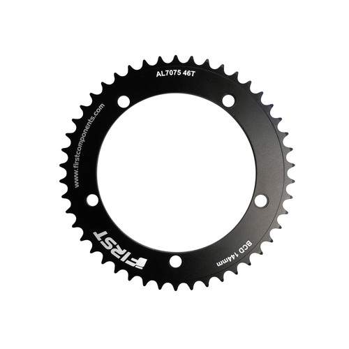Chainring Track Single Fixie AL7075 144BCD x 1/8 x 46T First R-DT2