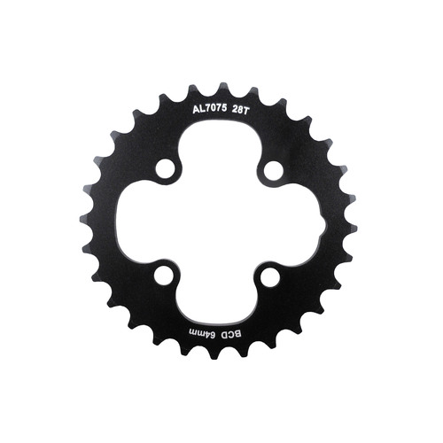 Chainring MTB Inner  7075 T6 64BCD x 28T for 2 x 10 First