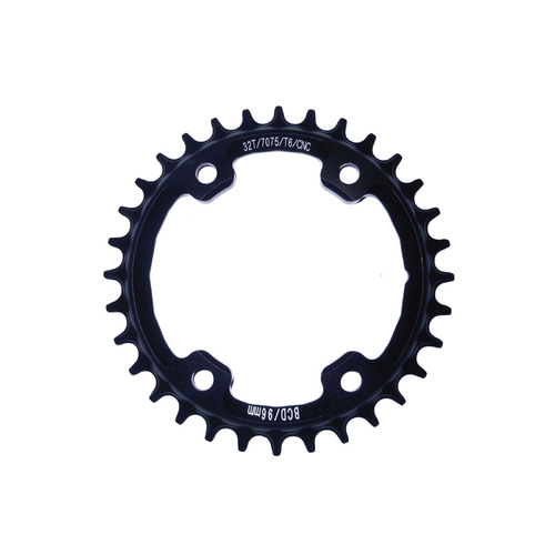 Chainring Single MTB 96BCD x 32T 7075T6 Asymetric Wide Narrow 9 - 12 Speed Shun