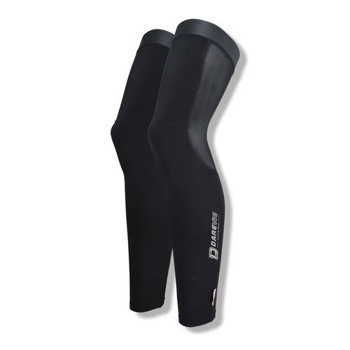 Leg Covers Warmers Darevie Lycra/Mesh Black 50+ DVA007