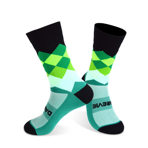 Socks Unisex Tall Breathable Darevie Green 38 - 45