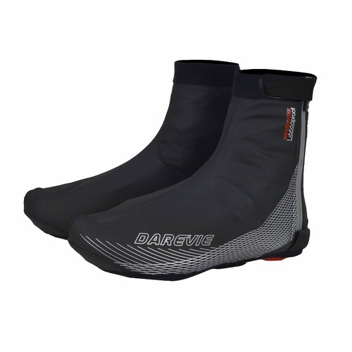 Shoe Covers Black/Silver Wind and Waterproof Darevie DVA017