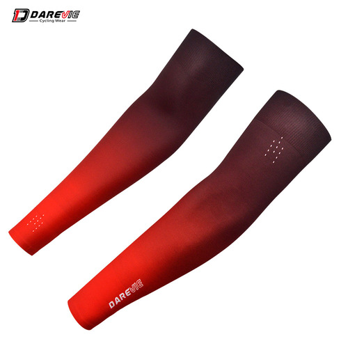 Arm Covers Warmers Spring Italian Lycra Darevie Red Large DVA035