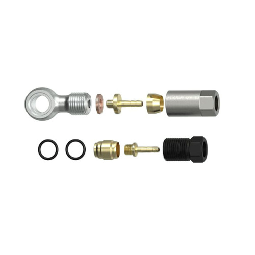 Brake Hose End Kit and Banjo suit Sram Guide ULT, Ultimate, Juicy EZMTB-LEVEL