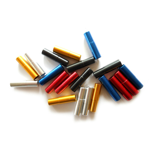 Brake Cable Ferrules Alloy Anodised Long 5mm x 23mm (10 Pack) Saint/Meroca