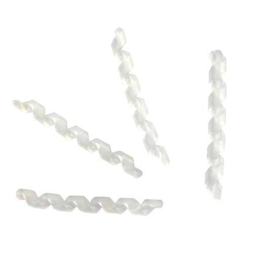 Cable Covers Spiral Wrap Silicone Rubber (set of 4) Clear Alero