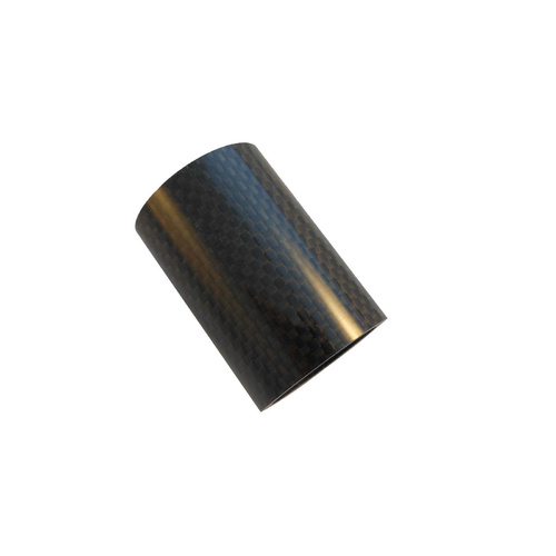 Carbon Headset Spacer 50mm x 1-1/8" x 35mm 3k Weave Gloss Prestine