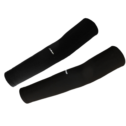 Arm Warmers Premium Super Roubaix Italian Thermal Fleece JRD Black
