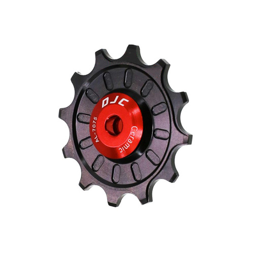 Jockey Wheel Shimano/Sram Type D/R 12T T7075 4/5/6mm Alloy/Cer DJC Wide/Narrow