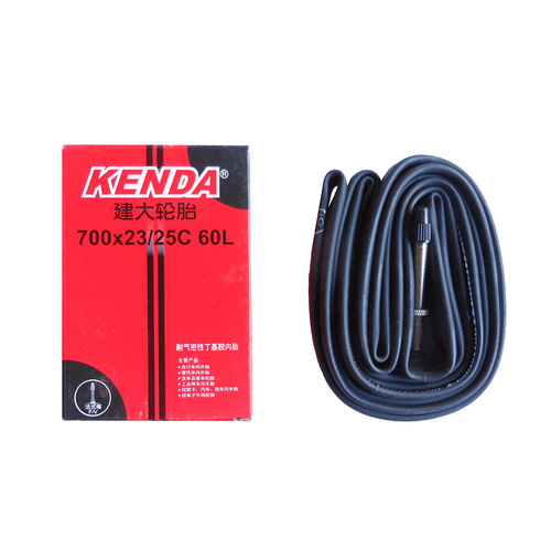 Tube Road Bike Kenda (pair) 700C x 23/25 60mm Presta Valve