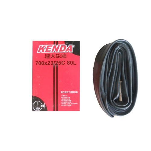 Tube Road Bike Kenda (pair) 700C x 23/25 80mm Presta Valve
