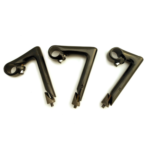Head Stem Alloy Road Bike 60/80/100mm x 22.2mm Quill x 25.4mm KL Black