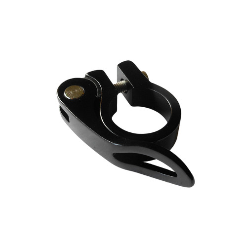 Seat Post Clamp Anodised 25.4mm Quick Release CL3359 Black