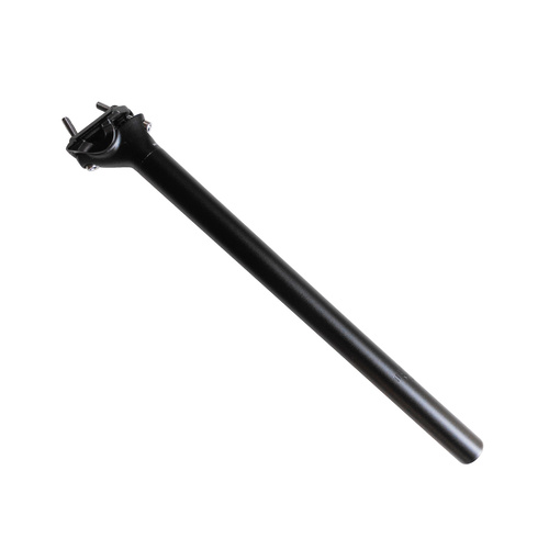Seat Post Pillar 27.2mm x 400mm x 15mm Offset Anodised Alloy LCSP64 Black