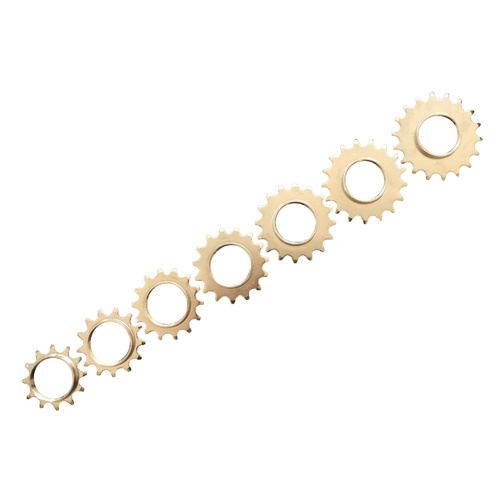 Cog Track Fixie 1/8" x 12T-19T Tooth Steel Chrome Dicta LMA7