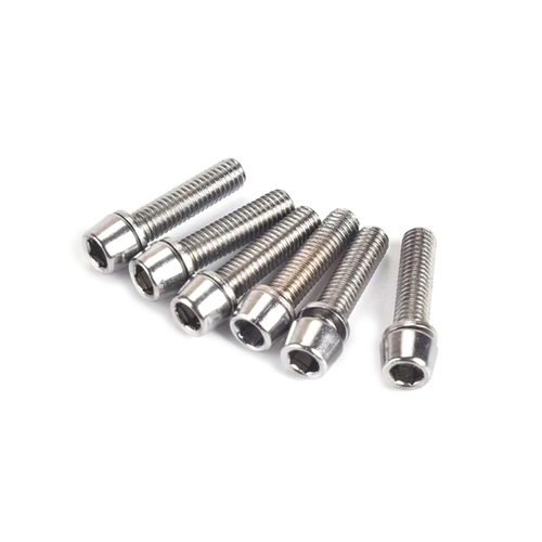 Headstem Bolt Set M5 x 20mm Steel Chrome (6 pieces) 23096