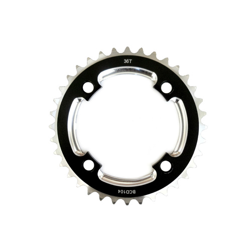 Chainring Single or 1x MTB 104BCD Narrow 36T Shun Heavy Duty MTB-A01