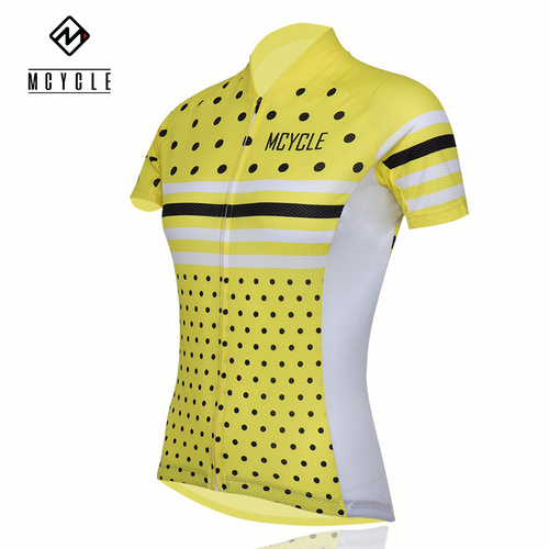 Jersey Short Sleeve Womens Pro Fit Yellow Large (Small fit) MCYCLE