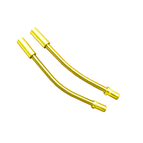 Brake Pipe Flexible Pair for V-Brakes Anodised Dorcus Gold