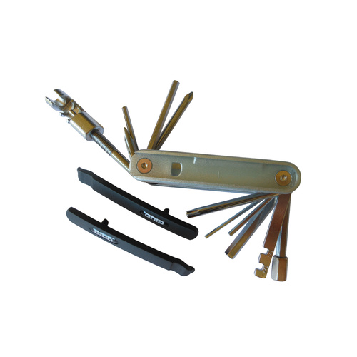 Multi Tool 12 Function with Chain Breaker Hex Keys Tyre Levers Giyo