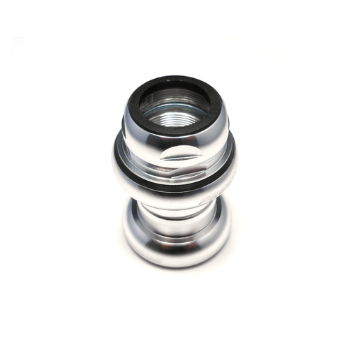 Headset Threaded 1" Alloy Anodised Silver Prestine PT1105 ISO