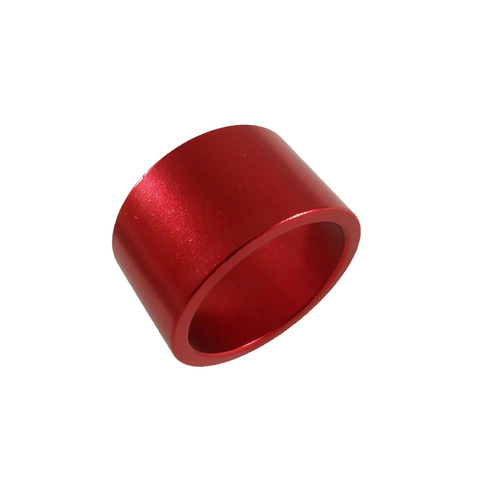 Headset Spacer 1-1/8" x 20mm x 35mm Anodised Red Prestine PT67A