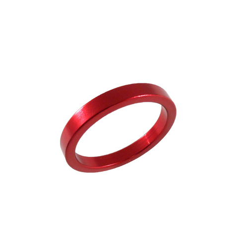Headset Spacer 1-1/8" x 5mm x 35mm Anodised Red Prestine PT67A