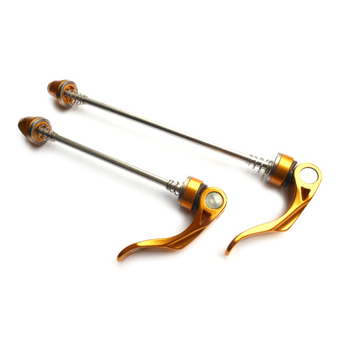 Skewers MTB Anodised Alloy Stainless Saint 100/135QR25001 Gold