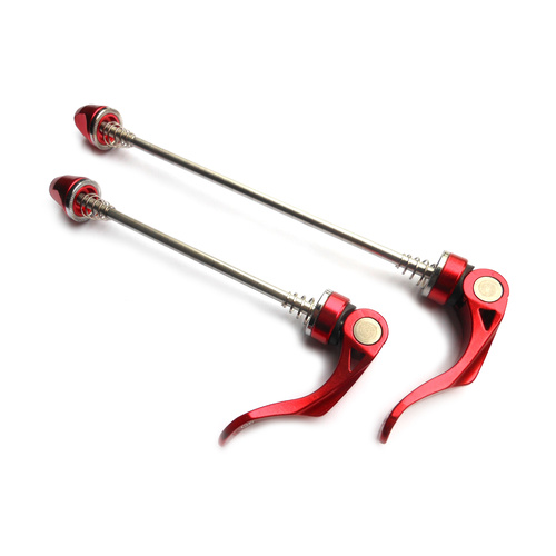 Skewers MTB Anodised Alloy Stainless Saint 100/135 QR25001 Red