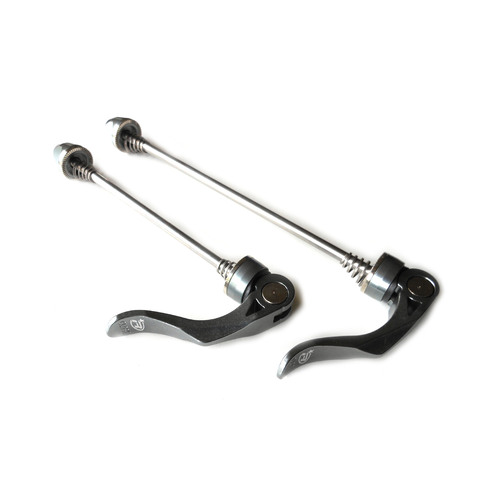 Skewers MTB Anodised Alloy Stainless Saint 100/135 QR25001 Ti/Grey