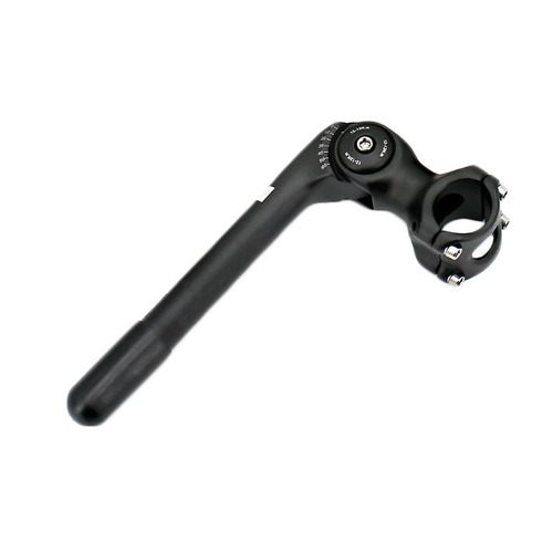 Head Stem Alloy for 1" Steerer Adjustable 80mm x 22.2mm Quill x 31.8mm Black