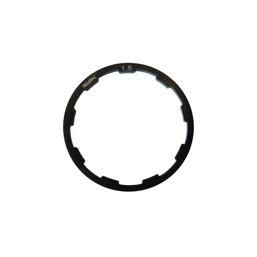 Cassette Spacer Shimano Pattern 9-10-11 Speed 1.5mm RA107 Black
