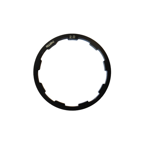 Cassette Spacer Shimano Pattern 9-10-11 Speed Risk 2mm RA107 Black