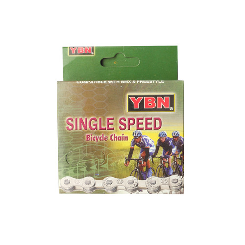 Chain YBN Single Speed 1/8x1/2 116 Link S410 Standard Brown Chain