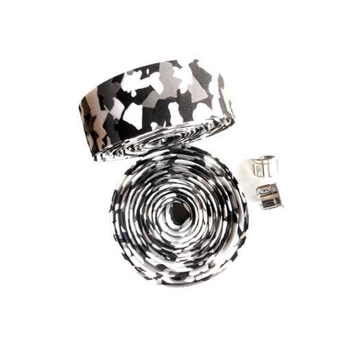 Handlebar Tape EVA Soft Foamed Marble White/Black/Grey Non-stick Saint