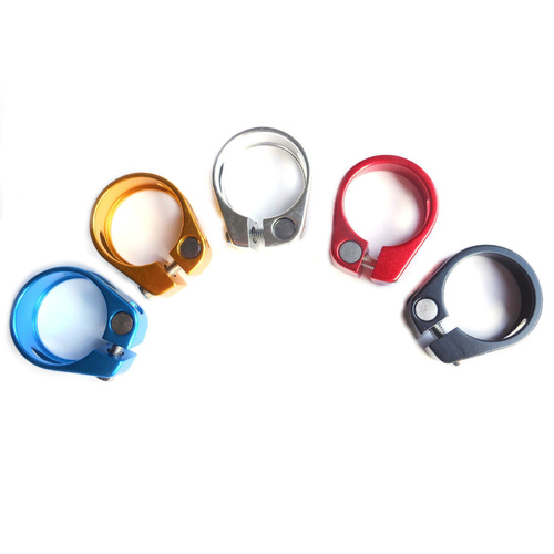 Seat Post Clamp Alloy 7075 T6 Anodised 31.8mm Five Colours Celt
