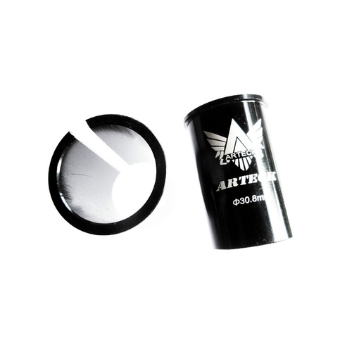 Seatpost Reducer Shim Aluminium 28.6mm, 30.8mm or 31.6mm to 27.2mm 