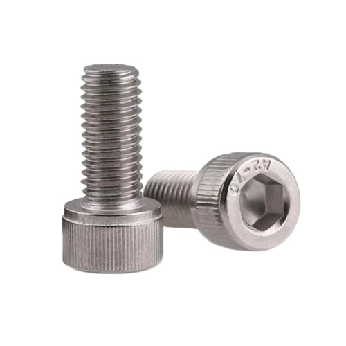 Bottle Bidon Cage Bolts Stainless Steel (Pair) M5 x 12mm Silver