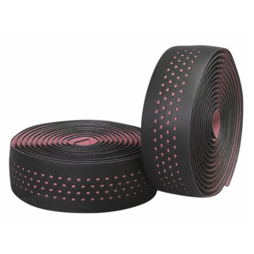 Handlebar Tape PU/EVA 4 Hole Black/Pink ST-T14