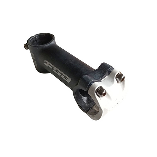 Head Stem Alloy 1-1/8" 100mm x 31.8mm 6 Degree FSA with White Faceplate used