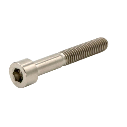 Head Stem Cap Screw Grade 5 Titanium Socket Head M6 x 40mm Silver Tiremet