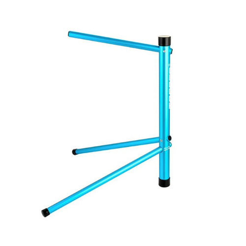 Bike Rack Floor Stand for Hollow Axle Bikes Aluminium TL-029 Blue
