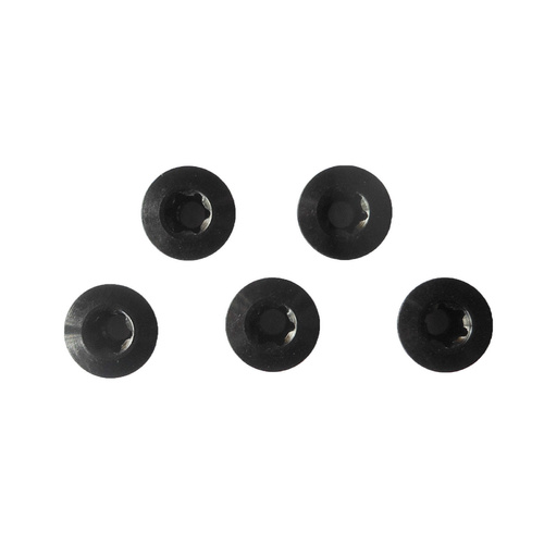 Chainring Bolt Set Double Triple 7.0mm Alloy Black CL4081