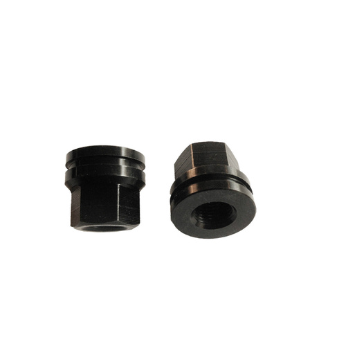 Wheel Nuts (4 Pieces) Flanged 7075 Alloy 4 Sizes available Ducas Black