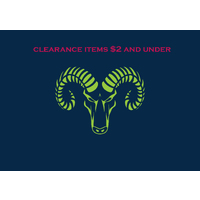 Clearance Items $2 and under